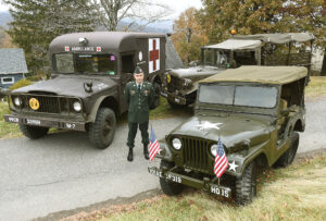 Army veteran talks rebuilding vintage military vehicles